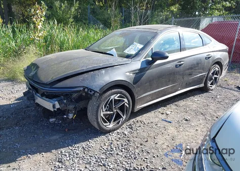 2025 Hyundai Sonata Sel Convenience из США, поврежденный, VIN KMHL14JAXSA497107